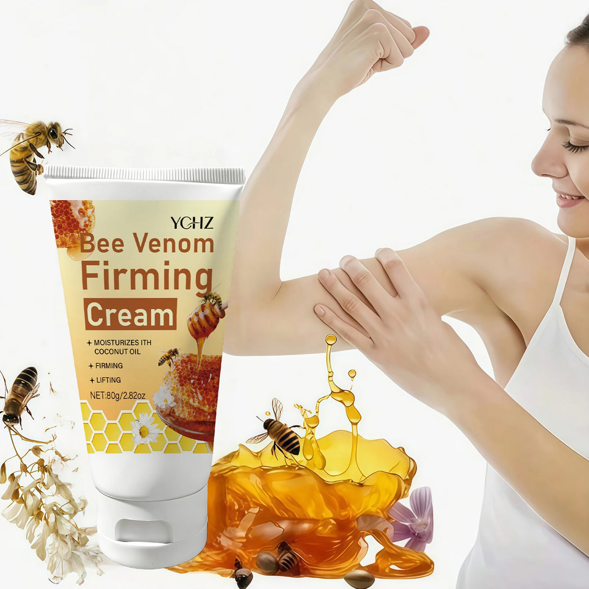 YCHZ Bee Venom Firming Body Cream – Anti-Aging Moisturizer