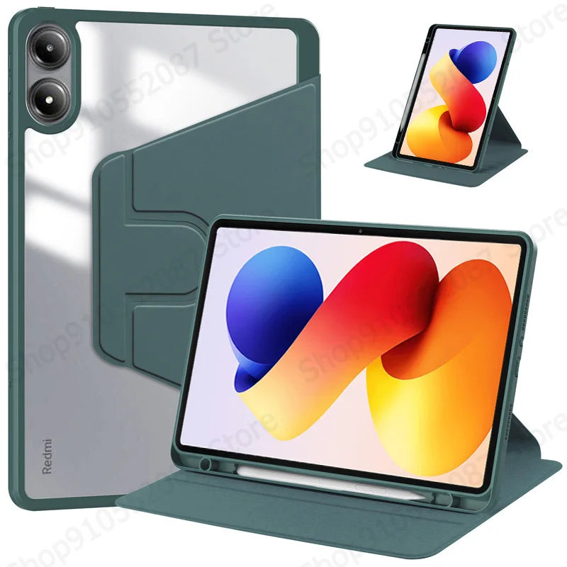 Redmi Pad 2 Pro Case 360 Rotating Stand & Pen Holder 12.1"