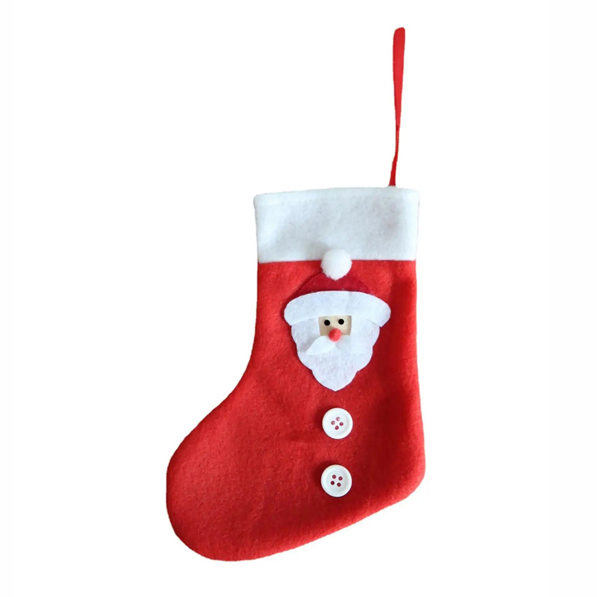 4-Pack Christmas Stockings – Santa Fireplace Hanging Décor