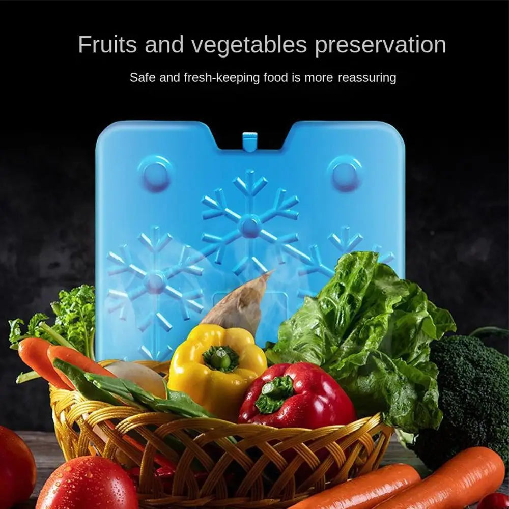 Reusable PE Ice Packs for Cooler & Lunch Box – 1/2/3 Pack