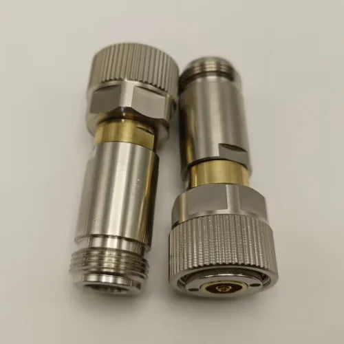 APC-7 to N Female RF Coaxial Adapter | Network Analyzer Cal