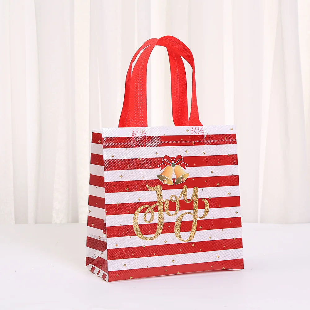 Large Christmas Non-Woven Gift Bag with Handles 20x20x9cm