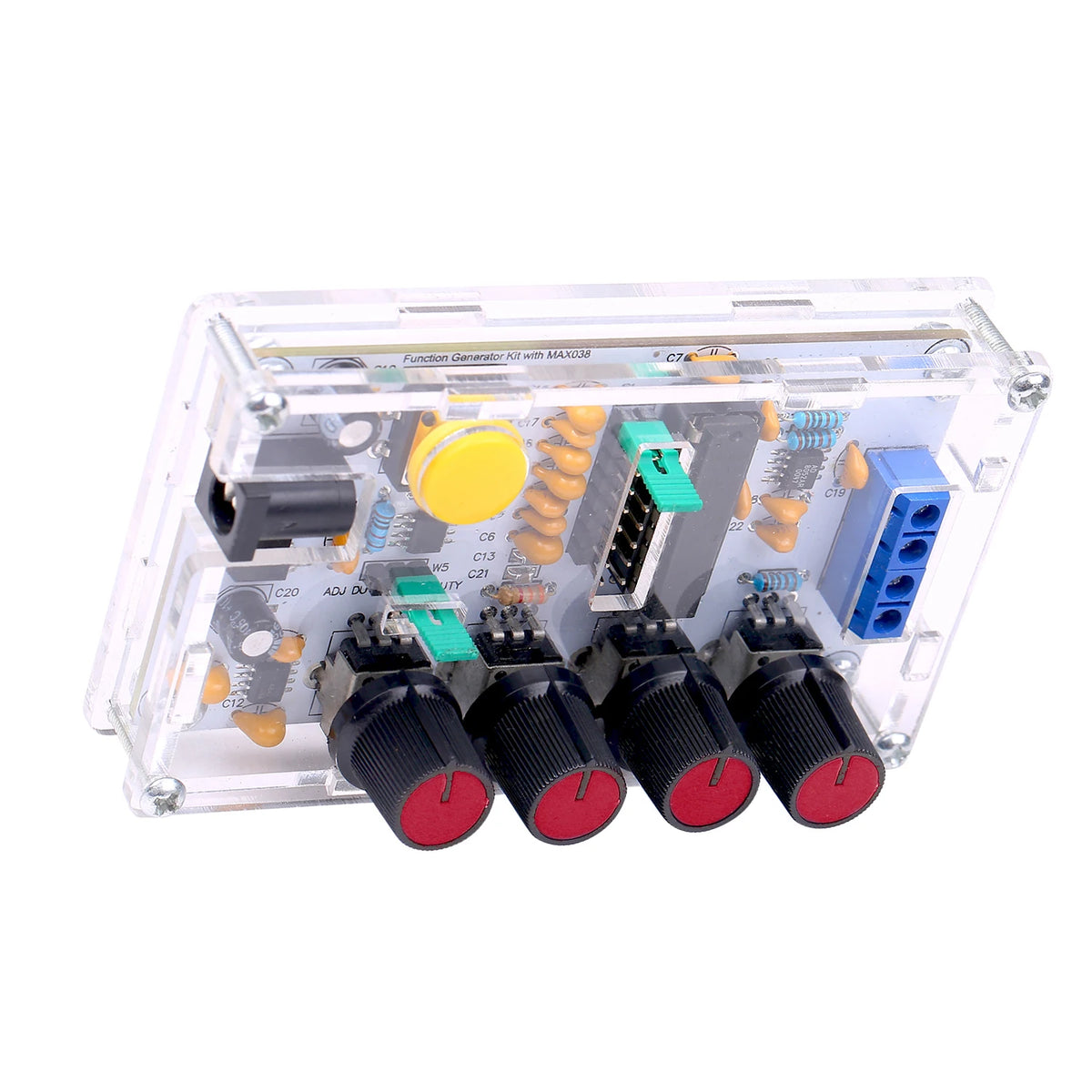 MAX038 Function Signal Generator DIY Kit 1Hz–20MHz | FNIRSI