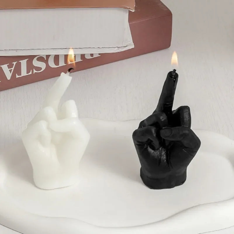 3D Finger Silicone Mold – DIY Candle, Soap & Resin Crafts