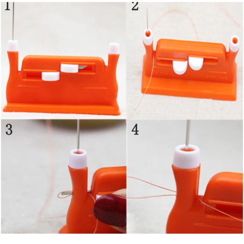 Automatic Double-Headed Needle Threader – DIY Sewing Tool