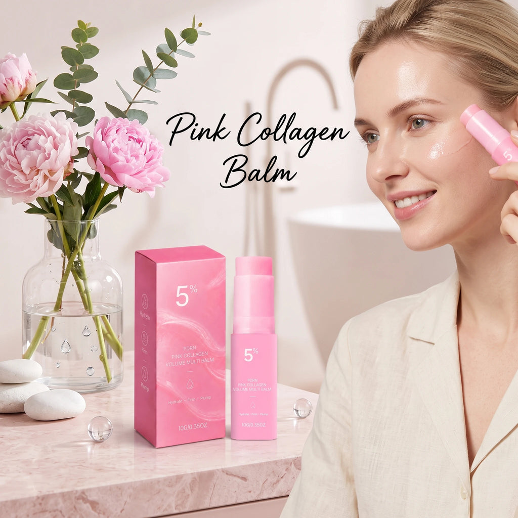 5% PDRN Pink Collagen Balm Stick – Hydrating & Firming 10g
