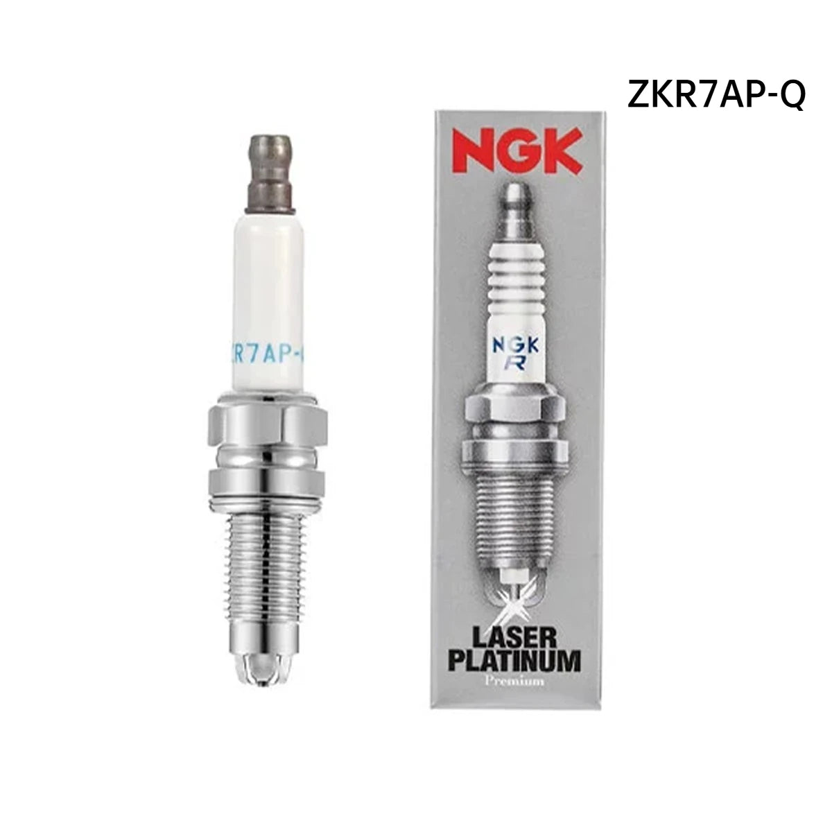 NGK ZKR7AP-Q Platinum Spark Plug – Audi A8L & Touareg
