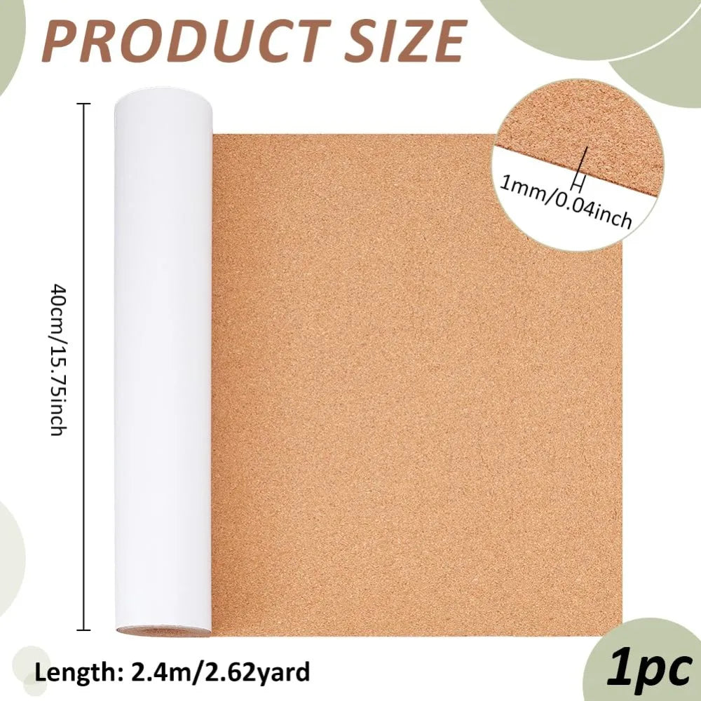 Self-Adhesive Cork Roll – Shelf Liner, Coasters & DIY Décor