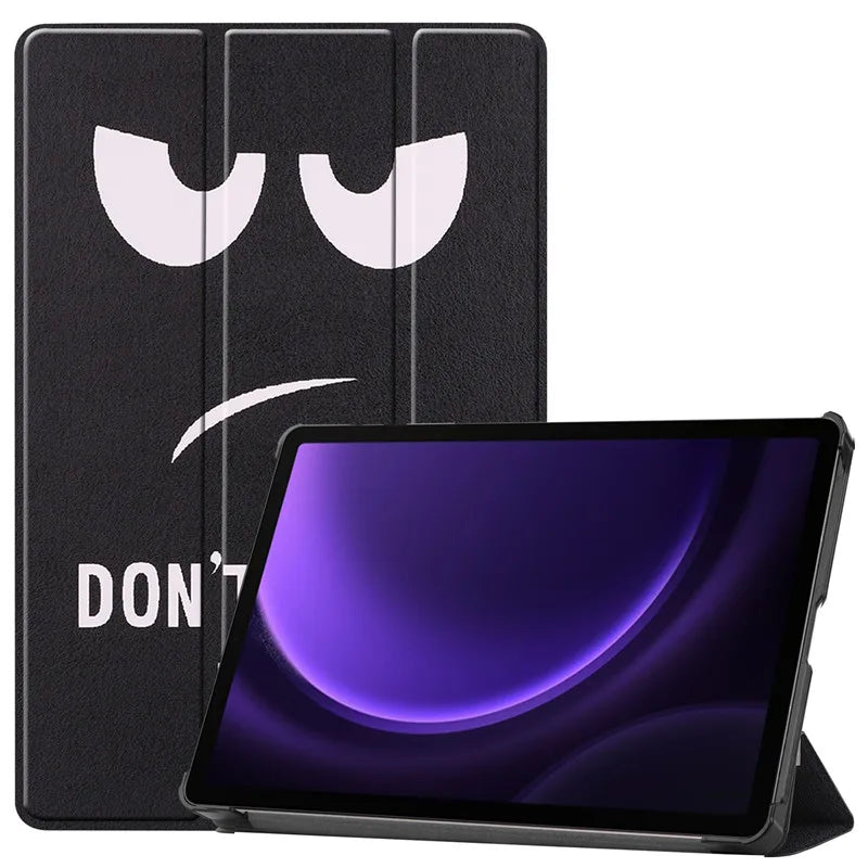 Samsung Galaxy Tab S9 FE 10.9" Tri-Fold PU Leather Smart Case