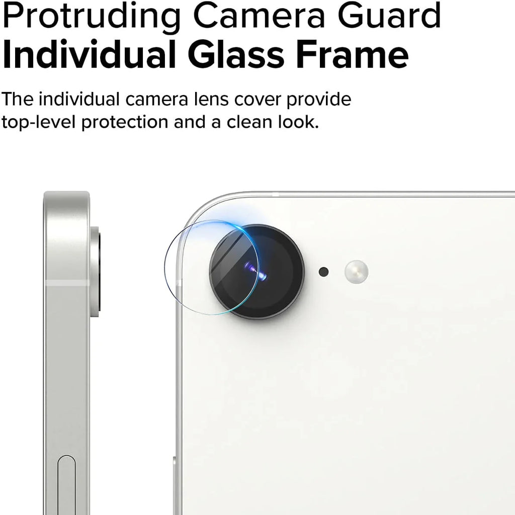 iPhone 16e Camera Lens Protector Tempered Glass 2-20 Pack