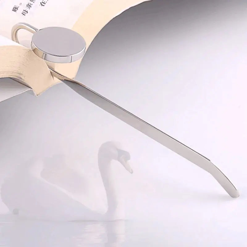 Zinc Alloy Swan Neck Metal Bookmark Clip – Page Holder Gift