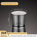 Stainless Steel Round Floor Drain Cover – Anti-Block & Rodent
