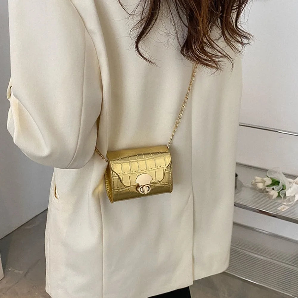 Mini Crossbody Shoulder Bag Women – Trendy Baguette Style
