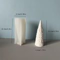 Christmas Snowflake Silicone Mold – Candle & Plaster Ornament