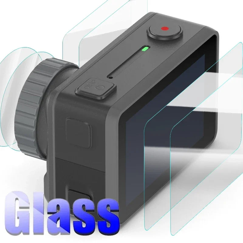 DJI Osmo Action 5 Pro Tempered Glass Screen & Lens Protector