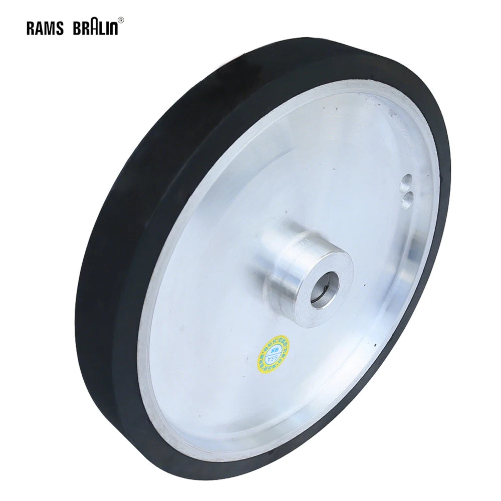 16"x2" Belt Grinder Contact Wheel 400x50mm Solid Rubber