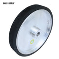 16"x2" Belt Grinder Contact Wheel 400x50mm Solid Rubber