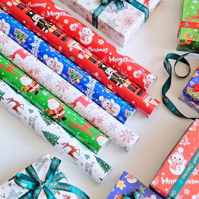 Christmas Wrapping Paper 50x70cm – Festive Holiday Gift Wrap