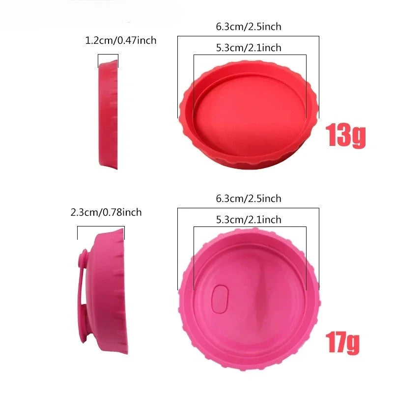 Silicone Reusable Soda Can Lid & Stopper | Fits Standard Cans