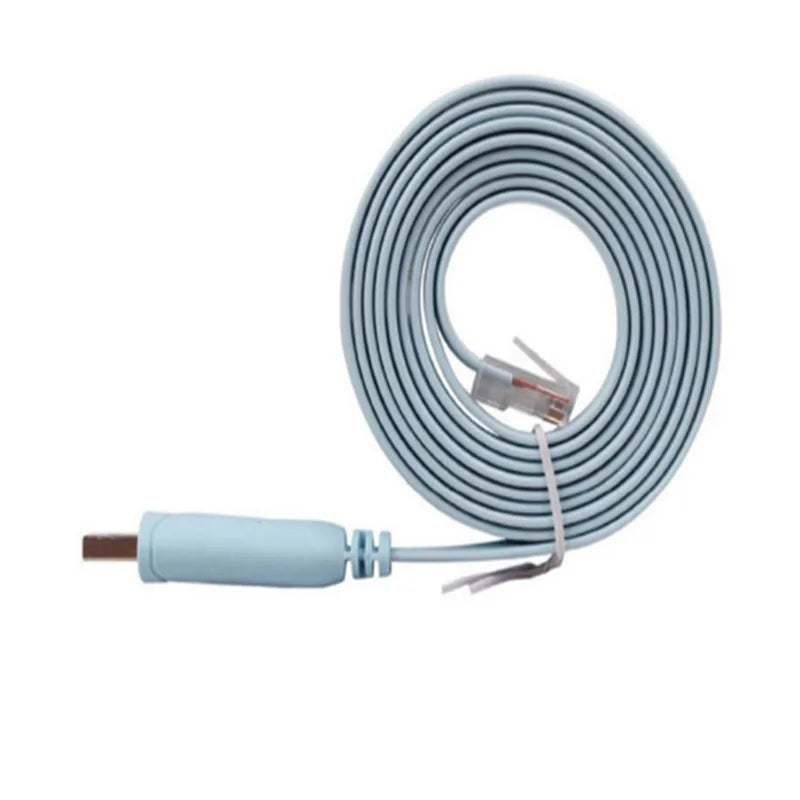 USB to RJ45 Console Cable RS232 Adapter for Cisco Huawei H3C