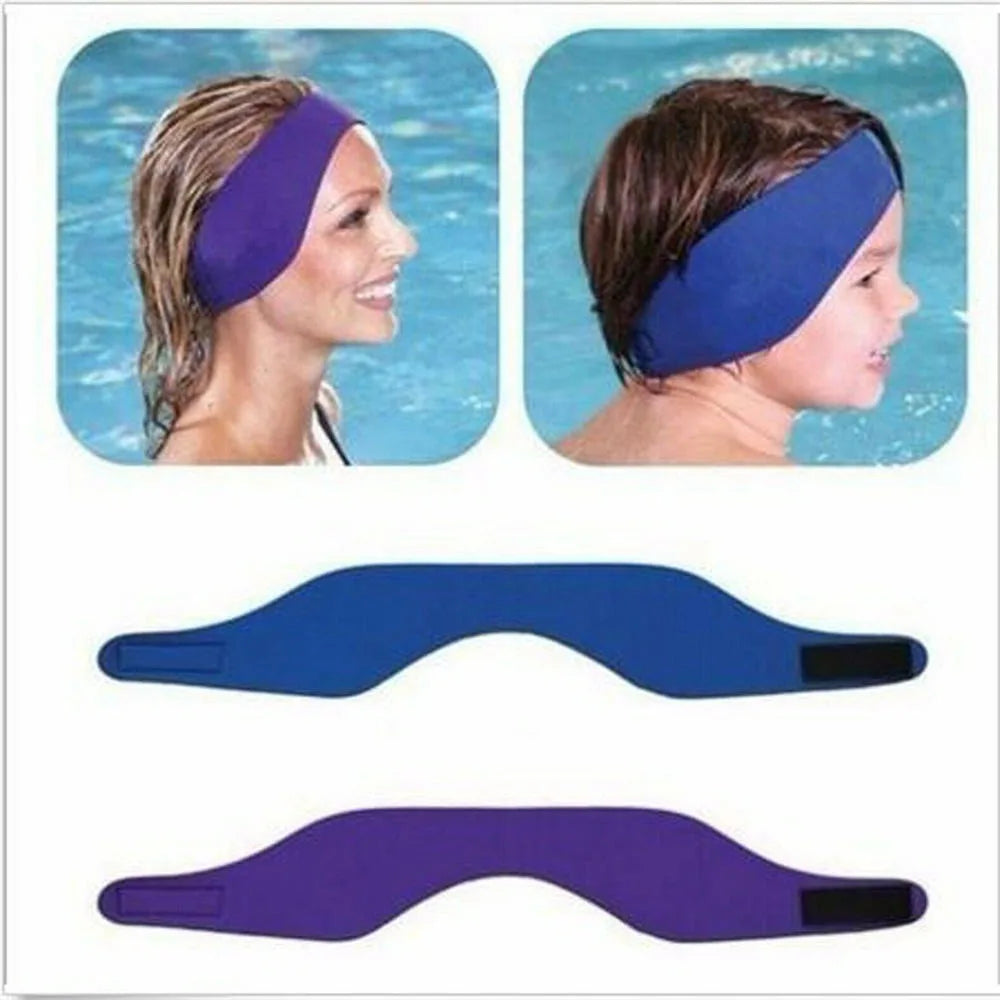 Neoprene Swimming Ear Band – Adjustable Waterproof Headband