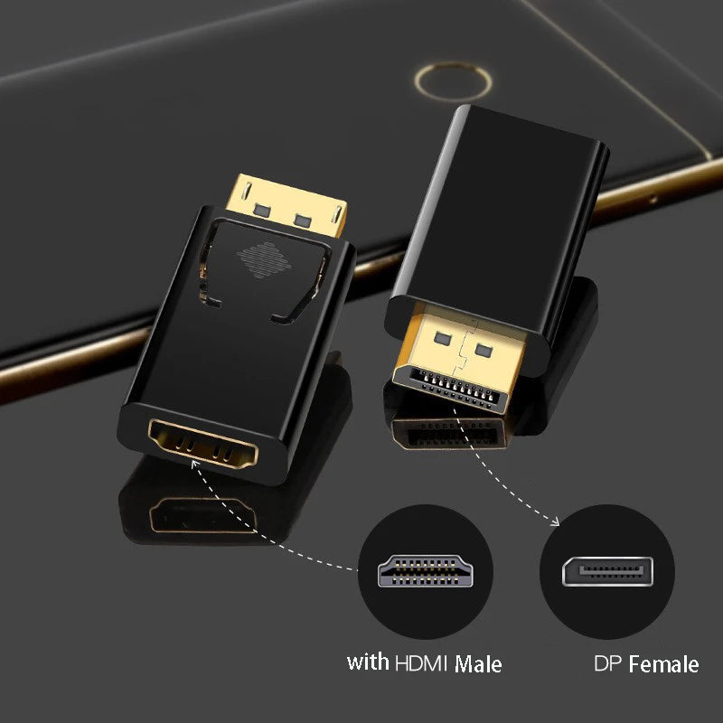 4K DisplayPort to HDMI Adapter | Audio Video Converter