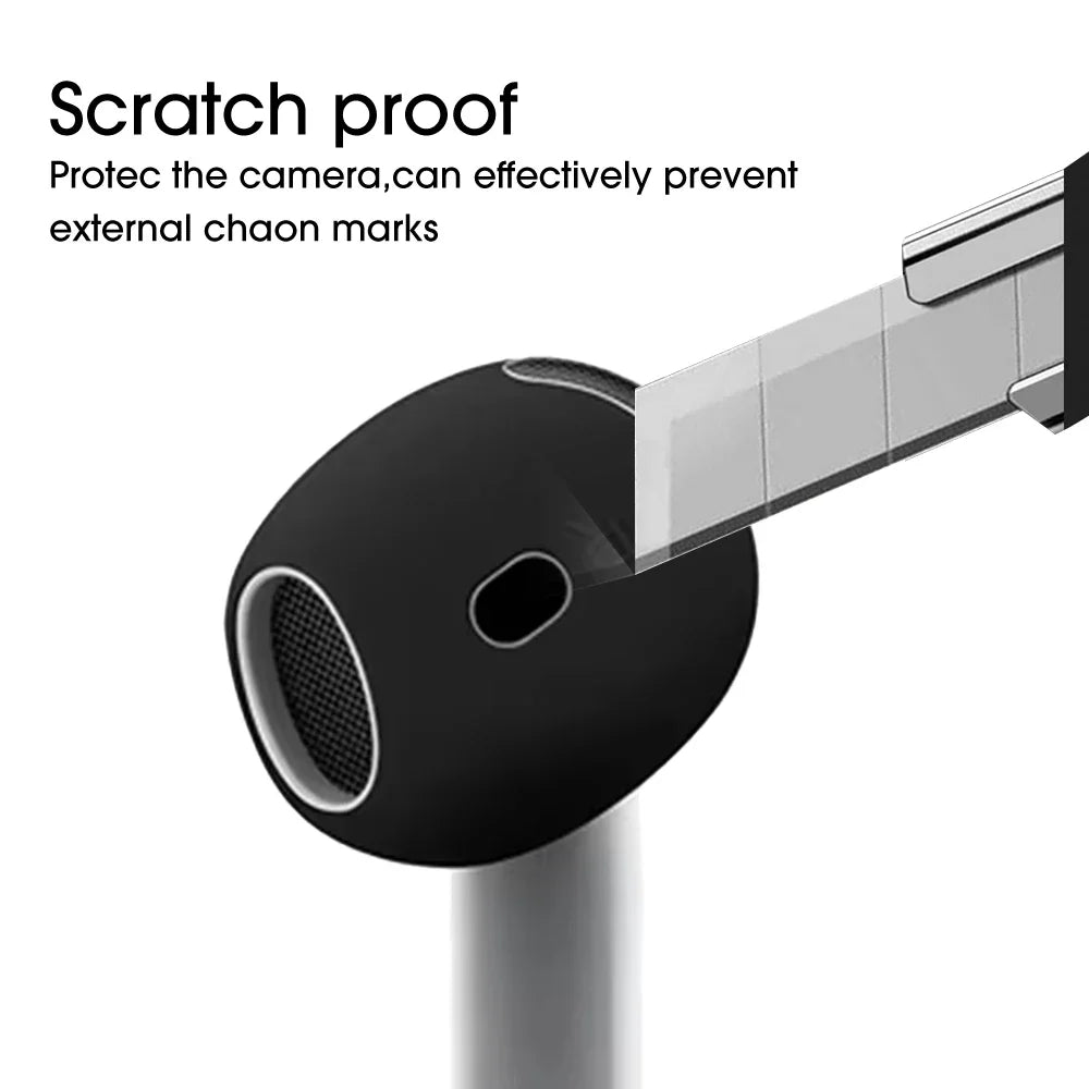Ultra-Thin Silicone Ear Tip Covers & Protectors for AirPods 4
