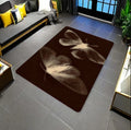 Minimalist Butterfly Doormat – Black & White Non-Slip Entry Rug