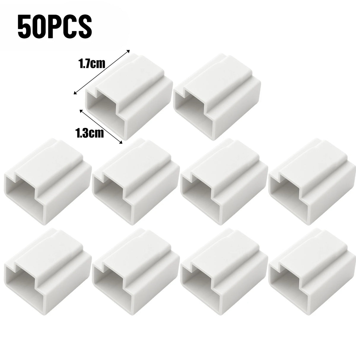 RJ45 Ethernet Connector Dust Caps – 10 to 50 Pack Protectors