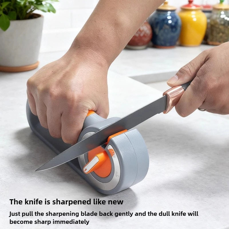 6-in-1 Adjustable Angle Knife Sharpener | Tungsten & Diamond