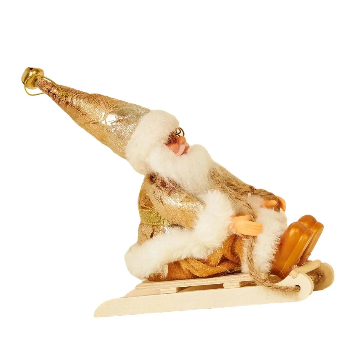 Santa Claus Sledge Figurine | Christmas Table & Mantel Décor