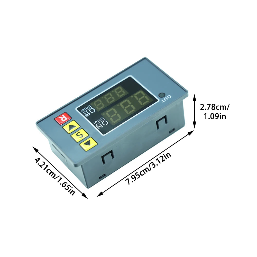 T3231 Cyclic Timer Relay DC12V 24V AC110-220V Digital Controller