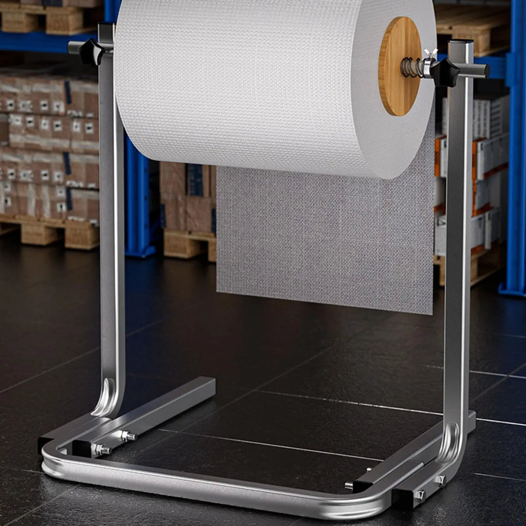 Floor-Standing Galvanized Steel Bubble Wrap Roll Dispenser