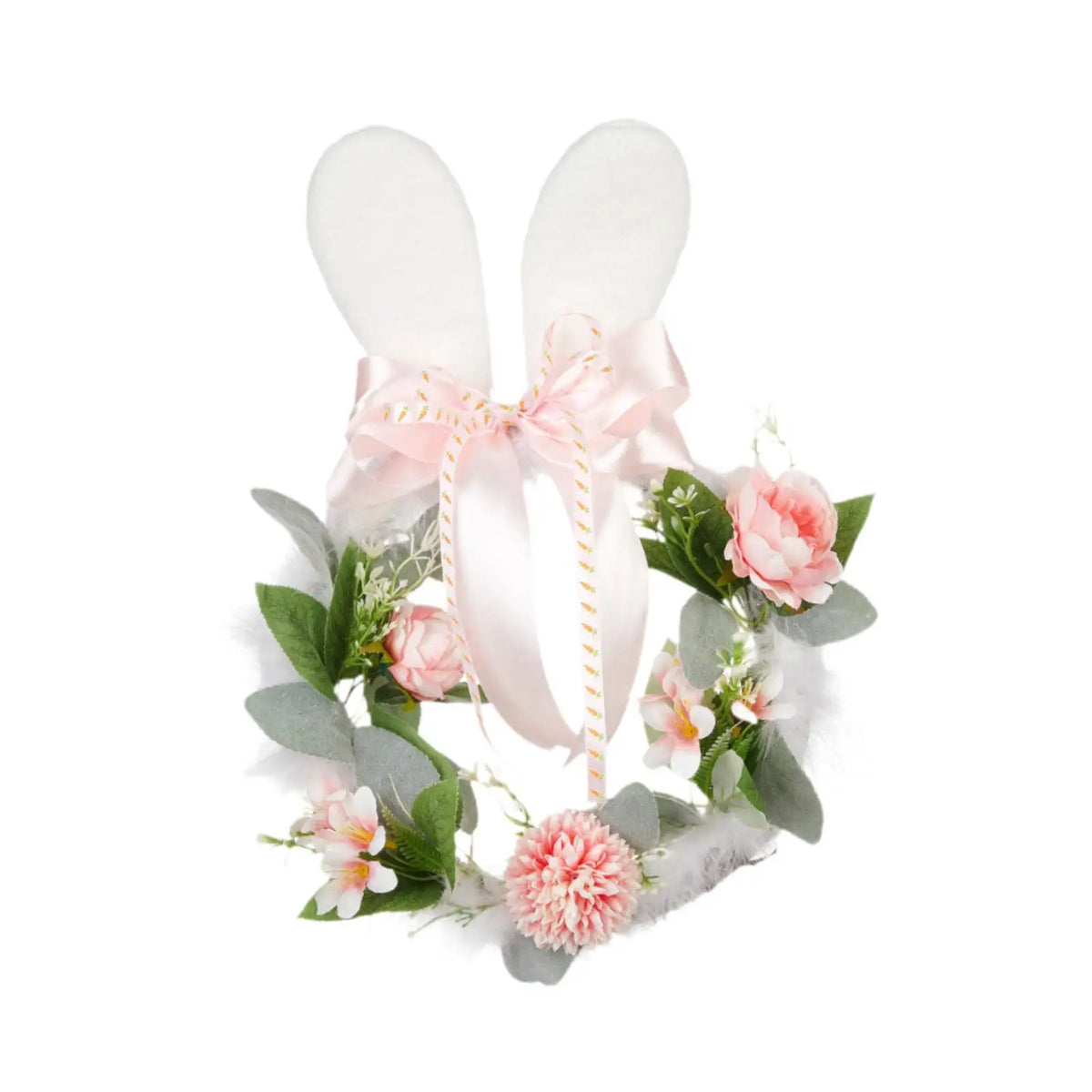 Easter Floral Wreath | Spring Artificial Flower Door Decor