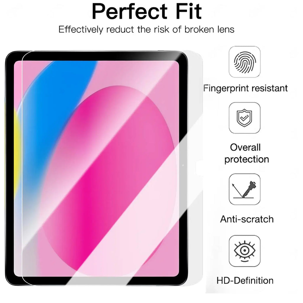 iPad Air 8 & iPad 12th Gen Tempered Glass Screen Protector