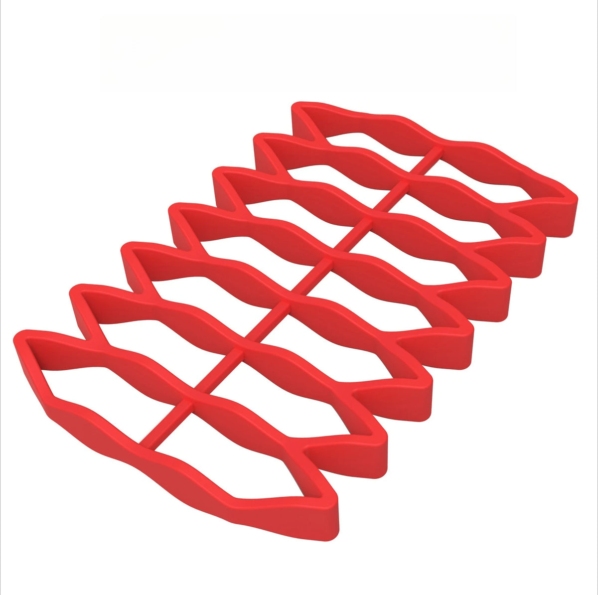 Hollow Silicone Trivet Mat – Heat Resistant Non-Slip Pot Pad