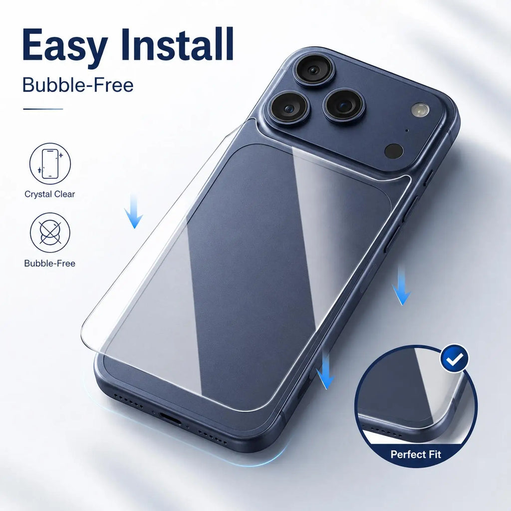 iPhone 18 Pro Max/Ultra Tempered Glass Back Protector | BAPPSUS
