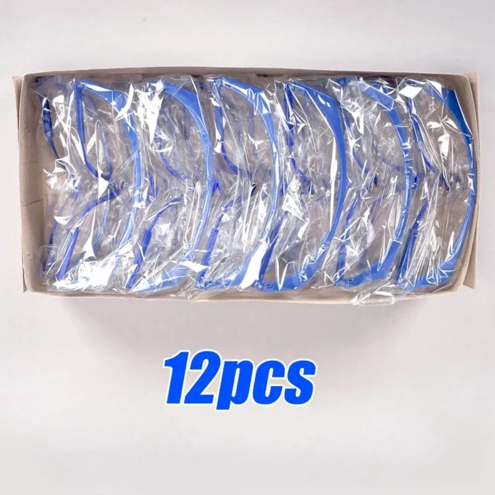 12-Pack Safety Glasses – Wind, Dust & Splash Protective Eyewear