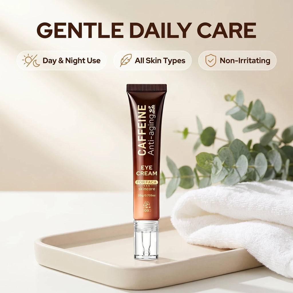 Caffeine Eye Cream – Brightens, Firms & Smooths Wrinkles 20g