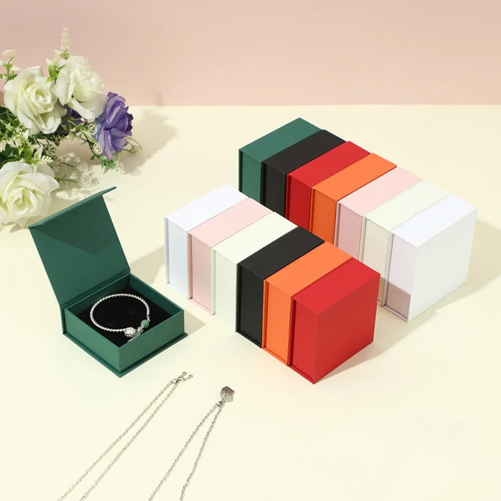 Book Flip Jewelry Box – Ring, Earring & Necklace Organizer