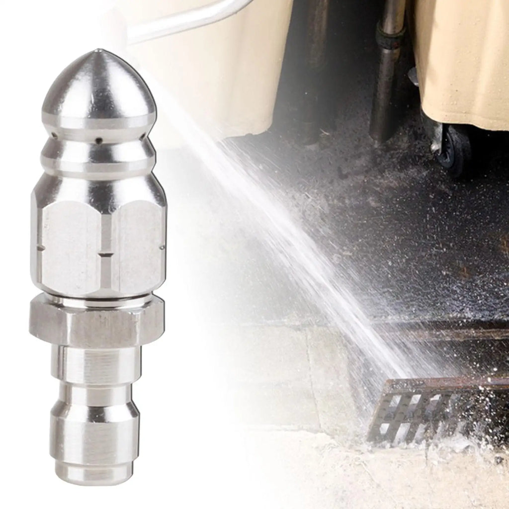 Kesoto Sewer Jetting Nozzle 1/4" – 5000 PSI Pressure Washer