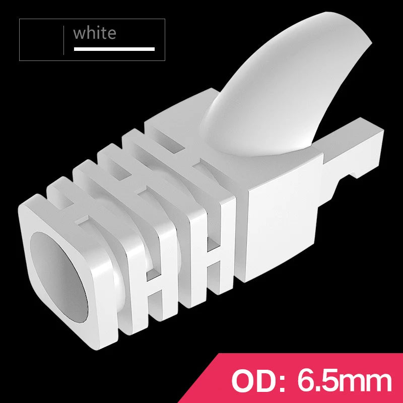 RJ45 CAT6 CAT5e Protective Caps – Multicolour 50/100 Pack
