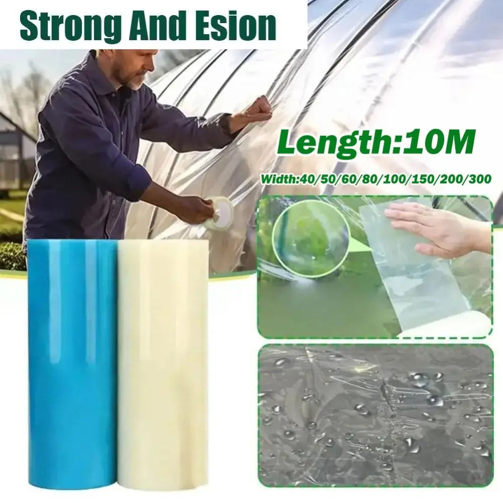 UV Resistant Greenhouse Film Repair Tape – Transparent, Waterproof