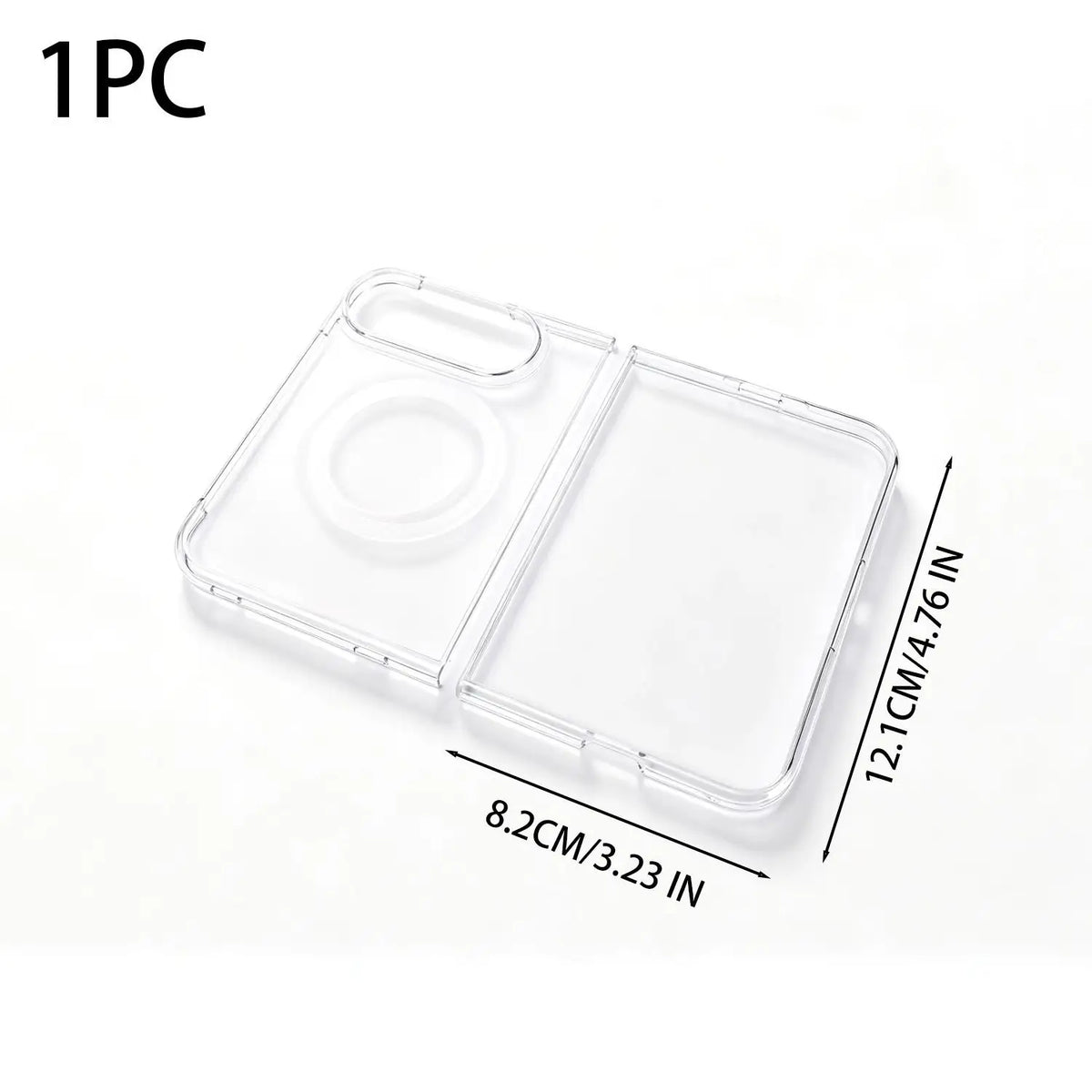 iPhone Duo 5G Clear Shockproof PC Case – Transparent Cover