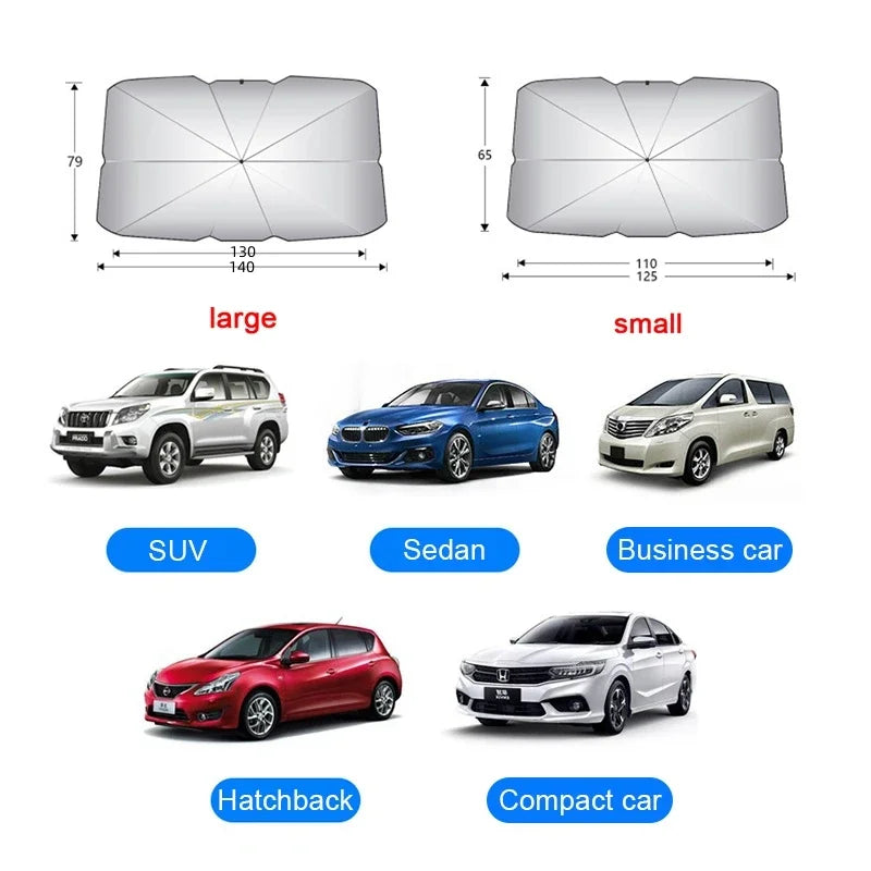 Car Windshield Sunshade Umbrella – UV & Heat Protection