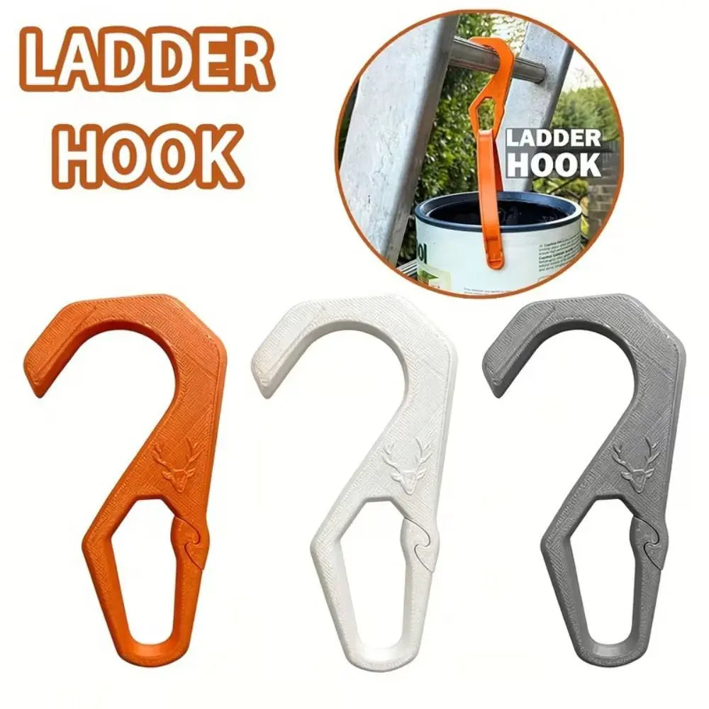 Multi-Purpose Ladder Hook with Buckle | ABS Plastic, Multicolor