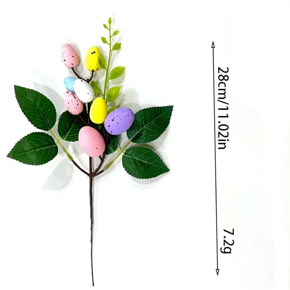 Easter Egg Branch with Rabbits – DIY Spring Flower Decor