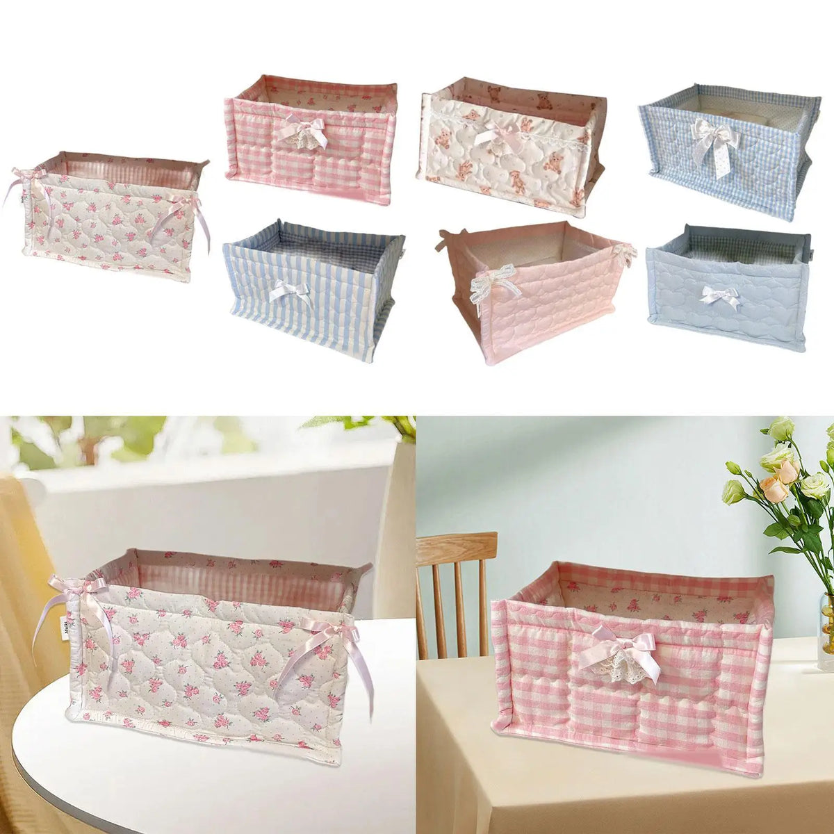 Kesoto Large Storage Basket Bin – Shelf Organizer, Cloth