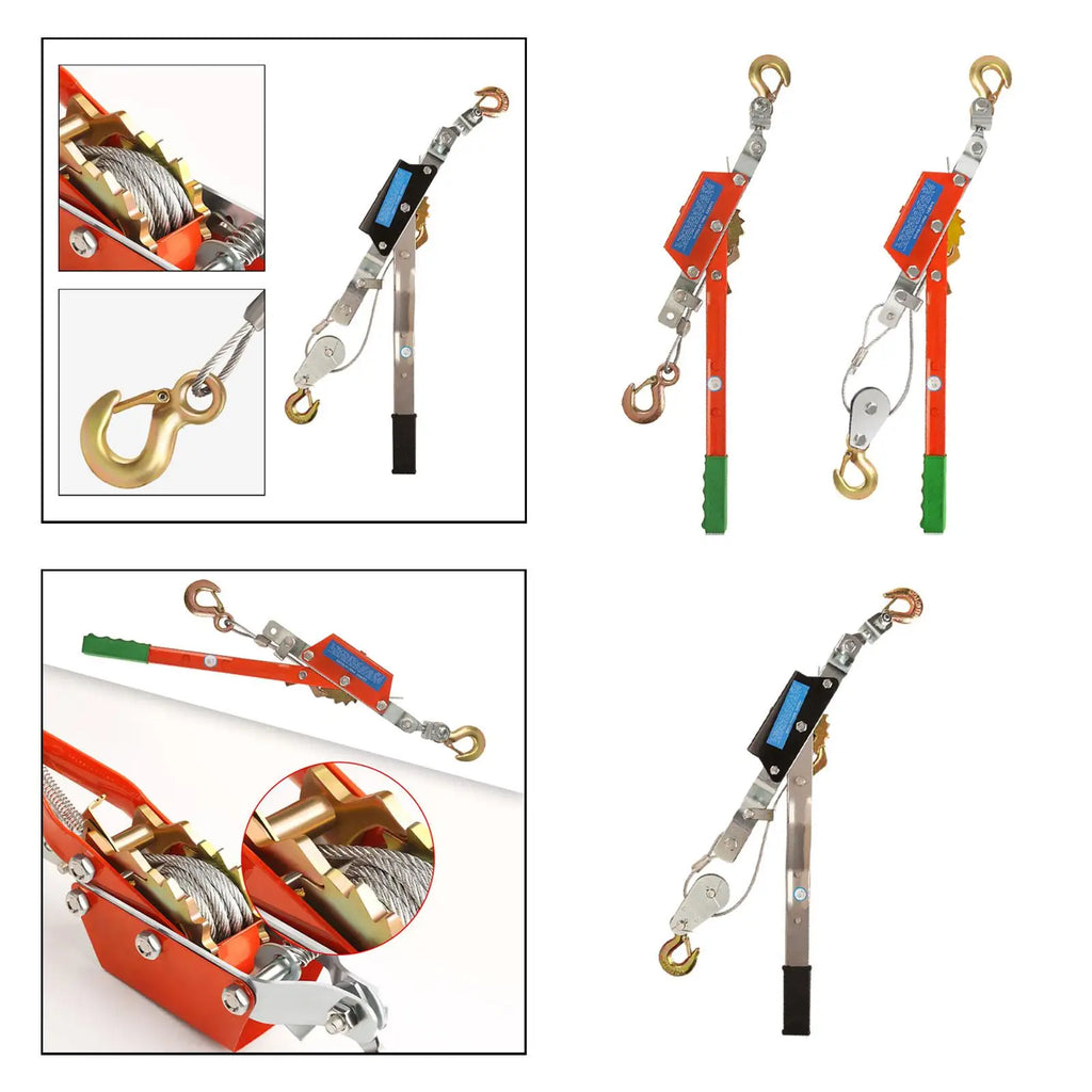 Adjustable Cable Tensioner Wire Rope Gripper 1T 2T 4T