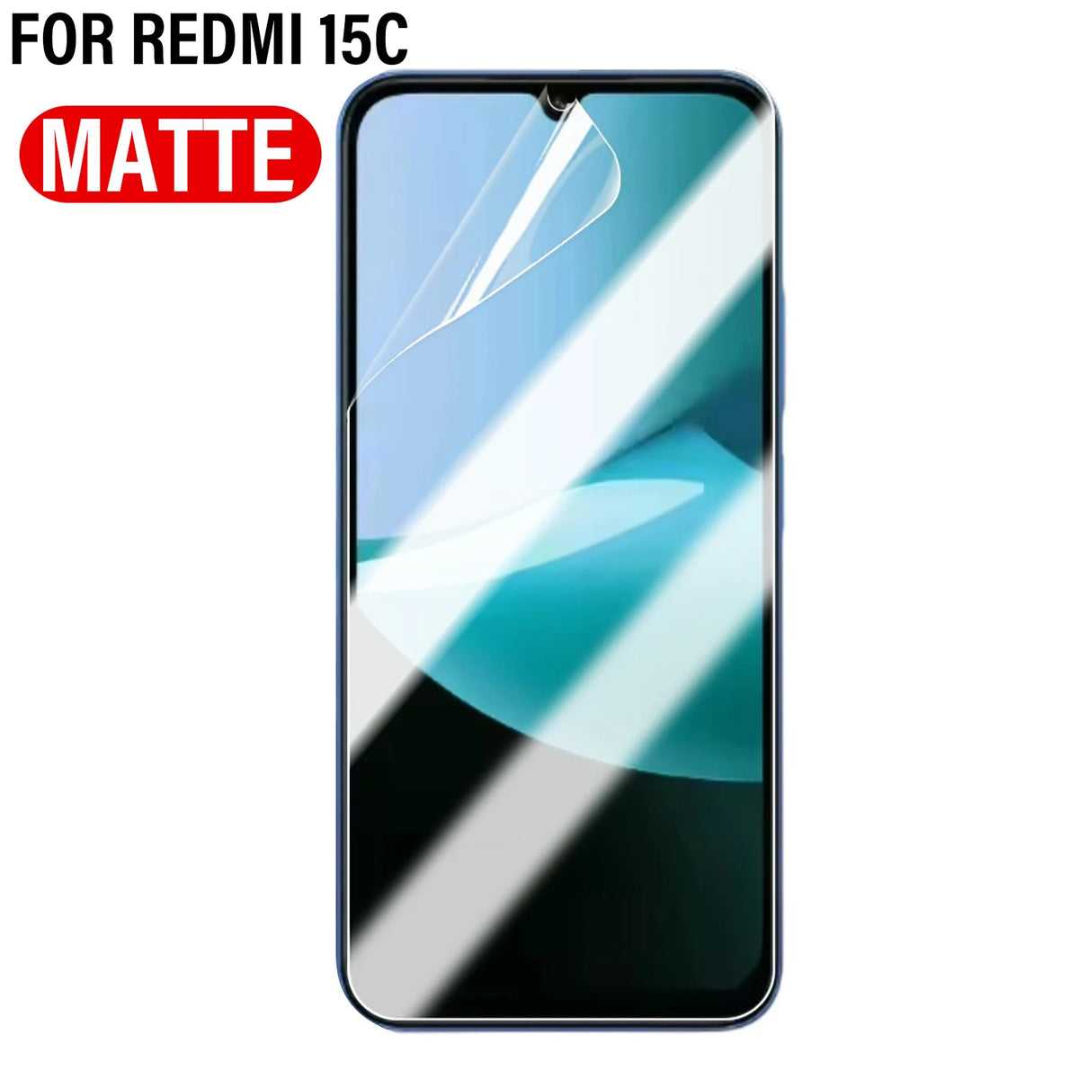 TPU Hydrogel Screen Protector for Xiaomi Redmi 15C – HD Clear